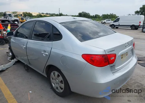 2008 Hyundai Elantra Gls/Se из США, поврежденный, VIN KMHDU46D68U390223